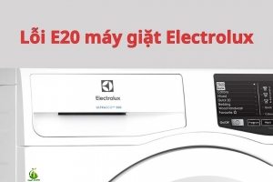 Máy giặt Electrolux báo lỗi E20: Nguyên nhân và cách khắc phục