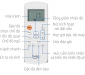 Cách sử dụng remote máy lạnh Beko