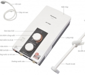 Cách sử dụng máy nước nóng Panasonic 