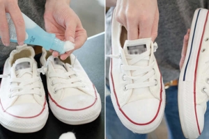 6 mẹo vệ sinh giày trắng sạch như mới tại nhà