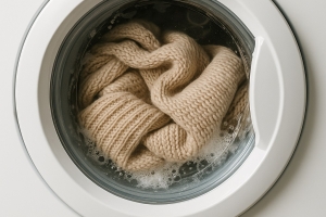 Áo len có giặt máy được không? Cách giặt áo len đúng chuẩn giữ dáng
