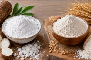 Bột năng và bột mì có giống nhau không? Cách phân biệt