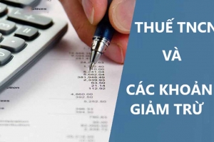 Các khoản giảm trừ thuế thu nhập cá nhân năm 2024