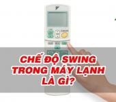 Chế độ Swing máy lạnh là gì? Hướng dẫn sử dụng đúng chuẩn tối ưu hiệu quả làm mát 