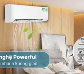Chế độ Powerful trên máy lạnh là gì? Kinh nghiệm sử dụng hiệu quả & cách tiết kiệm điện