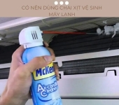 Cách dùng chai xịt vệ sinh máy lạnh hiệu quả tại nhà