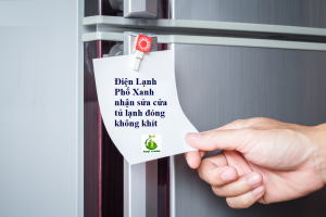 4 Nguyên nhân cửa tủ lạnh đóng không khít