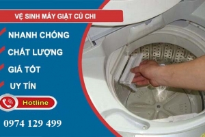 Vệ sinh máy giặt tại huyện Củ Chi
