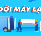 Di dời máy lạnh giá tốt, nhanh chóng tại TP.HCM