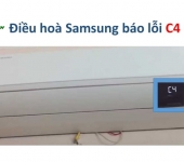 Sửa lỗi C4 máy lạnh Samsung - Điện Lạnh Phố Xanh