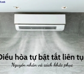 Điều hòa bật tắt liên tục - Nguyên nhân & cách khắc phục | Điện Lạnh Phố Xanh