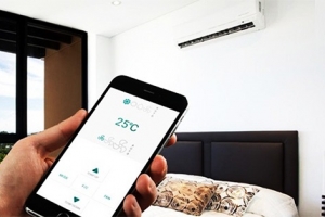 Cách điều khiển máy lạnh bằng điện thoại Iphone
