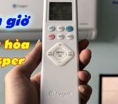 Hướng dẫn hẹn giờ máy lạnh Casper chi tiết cho từng dòng máy