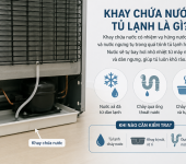 Khay chứa nước tủ lạnh có tác dụng gì?