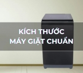 Kích thước máy giặt chuẩn - Bảng so sánh chi tiết & hướng dẫn chọn mua