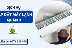 Lắp đặt máy lạnh quận 9