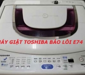 Cách sửa máy giặt Toshiba báo lỗi E74