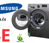 Lỗi 4E máy giặt Samsung - Nguyên nhân & Cách khắc phục nhanh tại nhà