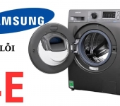 Nguyên nhân & Cách khắc phục lỗi 4E máy giặt Samsung nhanh chóng | Điện Lạnh Phố Xanh