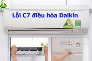 Hướng dẫn sửa lỗi C7 máy lạnh Daikin tại nhà