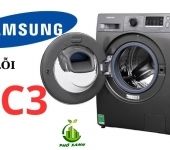 Lỗi DC3 máy giặt Samsung - Nguyên nhân và cách khắc phục