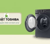 Lỗi E21 máy giặt Toshiba - Nguyên nhân, cách khắc phục & dịch vụ sửa chữa uy tín