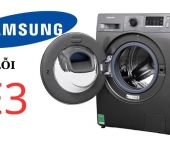 Máy giặt Samsung báo lỗi E3 - Nguyên nhân & cách khắc phục hiệu quả tại nhà 