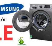 Lỗi LE Máy Giặt Samsung - Nguyên Nhân, Cách Khắc Phục 