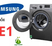 Lỗi TE1 máy giặt Samsung - Nguyên nhân, cách khắc phục & Sửa chữa nhanh tại nhà