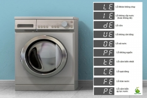 Tổng hợp mã lỗi máy giặt LG cửa trên thường gặp và cách khắc phục tại nhà