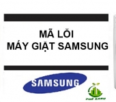Tổng hợp bảng mã lỗi máy giặt Samsung thường gặp và cách sửa máy giặt