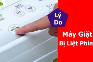 Tổng hợp nguyên nhân khiến máy giặt bị liệt phím