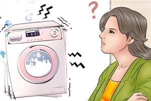 Nguyên nhân và cách khắc phục máy giặt bị rung lắc, phát tiếng kêu to