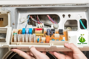 Nguyên nhân, dấu hiệu máy giặt bị hư board mạch và cách sửa thế nào ?