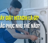Cách sửa máy giặt Hitachi lỗi C4