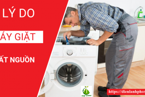 4 Lý do khiến máy giặt không lên nguồn