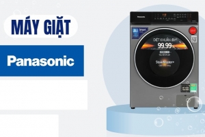 Máy giặt nước nóng Panasonic – Diệt khuẩn vượt trội, giặt sạch tối ưu tại Điện Lạnh Phố Xanh