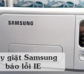 Máy giặt Samsung báo lỗi 1E - Nguyên nhân, cách khắc phục nhanh & Dịch vụ sửa uy tín