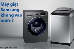Máy giặt Samsung không bơm nước? Nguyên nhân & cách xử lý hiệu quả
