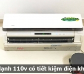 Máy lạnh 110V có tiết kiệm điện không? ưu - nhược điểm của máy lạnh 110V