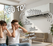Máy lạnh kêu to - Nguyên nhân và cách khắc phục