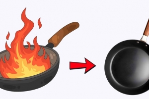 Mẹo tẩy nồi cháy đen đơn giản và hiệu quả tại nhà