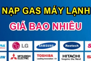 Bơm gas máy lạnh bao nhiêu tiền?