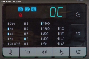Lỗi OC máy giặt Samsung - Nguyên nhân và cách sửa hiệu quả tại nhà