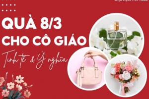 14 Món quà 8/3 tặng cô giáo - Ý nghĩa & thiết thực nhất 2025