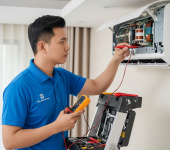 Sửa Máy Lạnh Tại Nhà | Bảng Giá & Quy Trình Chuyên Nghiệp 2025 - Điện Lạnh Phố Xanh