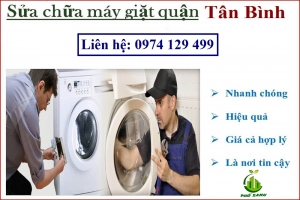 Sửa máy giặt quận Tân Bình - Điện Lạnh Phố Xanh