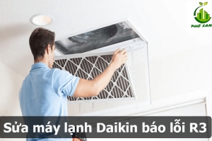 Nguyên nhân và cách sửa lỗi R3 máy lạnh Daikin