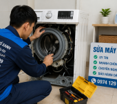 Sửa máy giặt tại nhà uy tín – Điện Lạnh Phố Xanh
