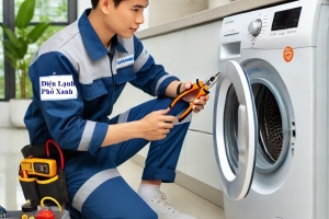 Dịch vụ sửa máy giặt Quận 4 – Tận Nhà, Uy Tín, Giá Tốt 